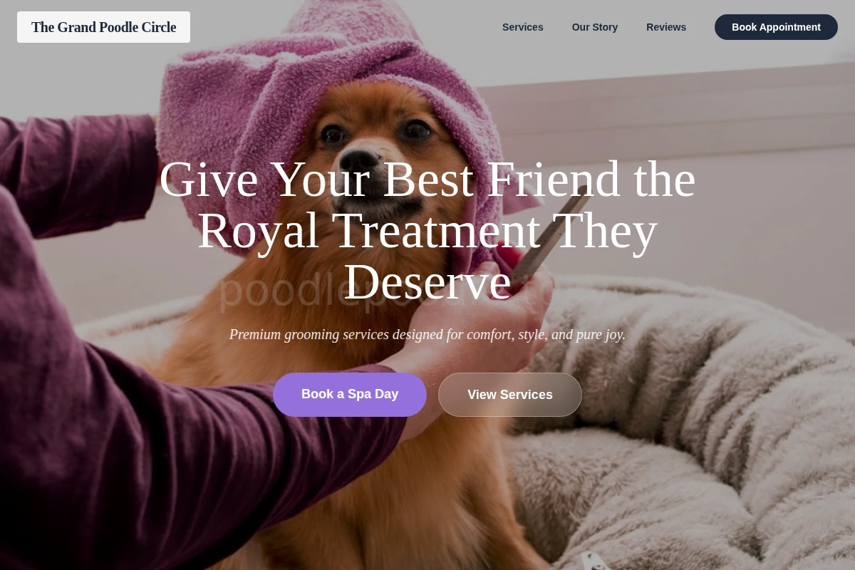Puppy Pet Grooming