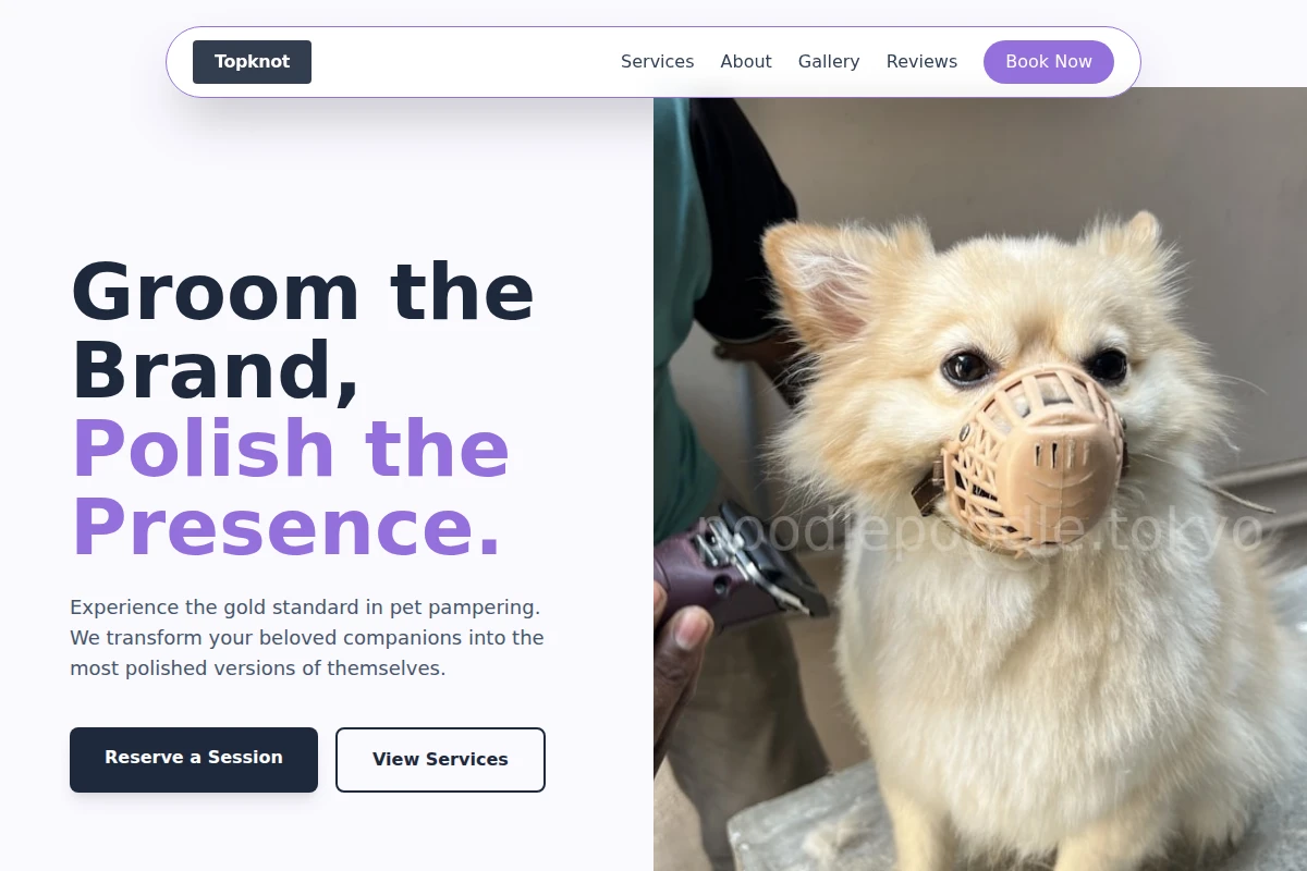 Topknot Pet Grooming