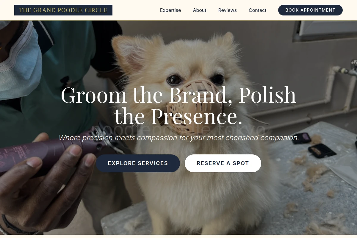 Shearing Pet Grooming
