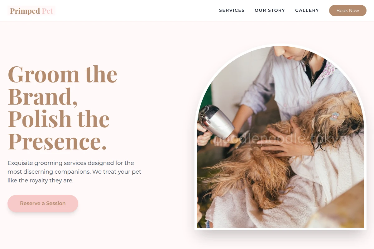 Primped Pet Grooming